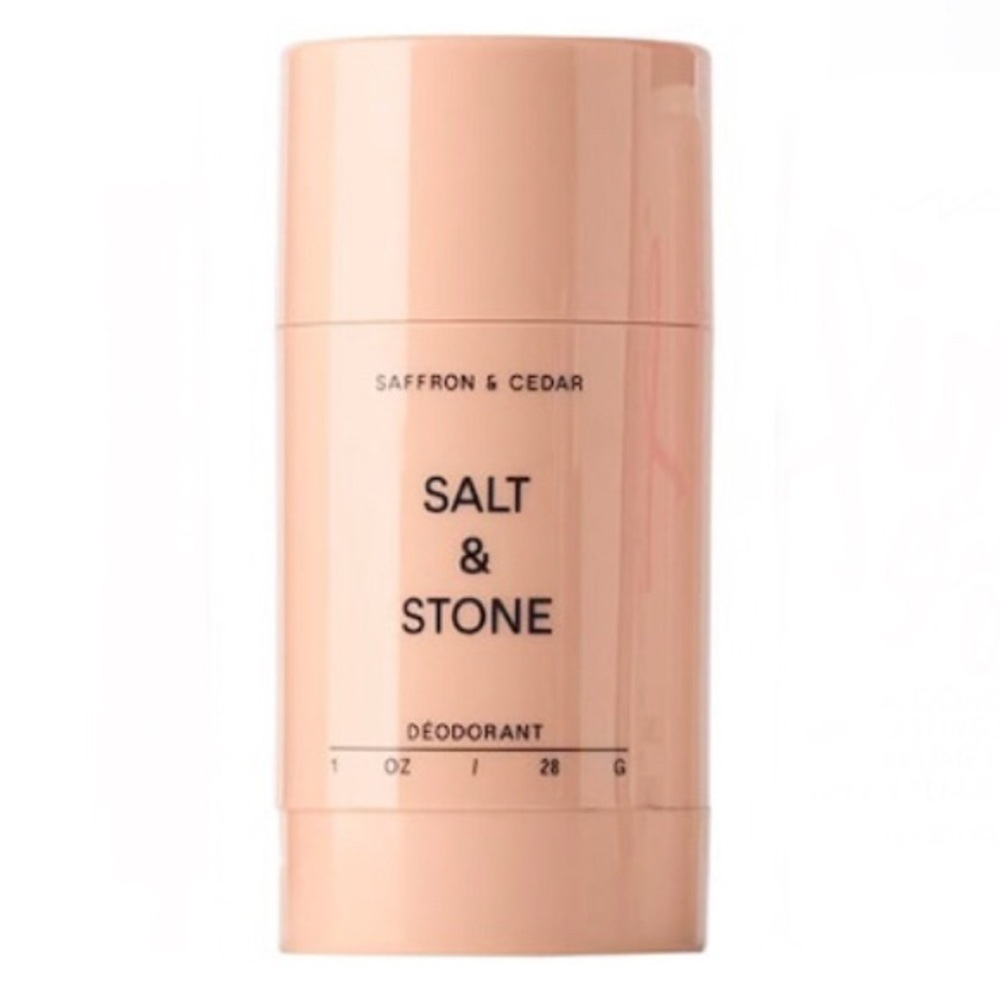 Salt & Stone Mini Saffron & Cedar Deodorant